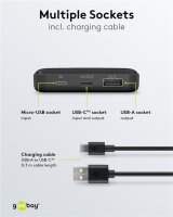 Powerbank Slimline 10.000 mAh