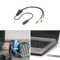 Audio-Adapter (Kopfhörer > Notebook)