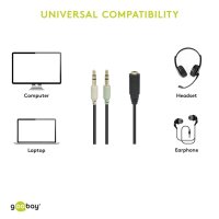 Audio-Adapter (Kopfhörer > Notebook)