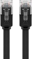 CAT 6 Flach-Patchkabel, U/UTP, schwarz