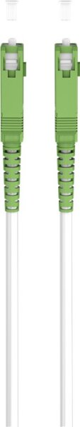 Glasfaserkabel (FTTH), Singlemode (OS2) White, (Simplex), 5 m