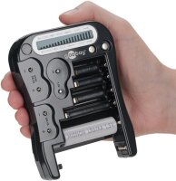 LCD-Batterietester für Standard- und Fotobatterien sowie alle gängigen Knopfzellen