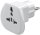 Reiseadapter Welt auf Europa | Universal Steckdosenadapter 250V, Weiß