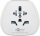 Reiseadapter Welt auf Europa | Universal Steckdosenadapter 250V, Weiß