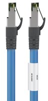 CAT 8.1 Patchkabel, S/FTP (PiMF), blau