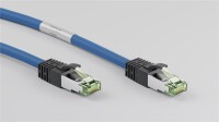 CAT 8.1 Patchkabel, S/FTP (PiMF), blau
