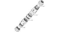 Outdoor (IP68) RJ45 Patchkabelkupplung/Netzwerkkabel-Verbinder, CAT 6