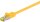 RJ45 Patchkabel CAT 6A S/FTP (PiMF), 500 MHz mit CAT 7 Rohkabel, gelb
