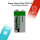 Camelion - 9 Volt Block - E-Block - 6F22 - Heavy Duty Battery - 9 Volt 190mAh Zink-Mangandioxid