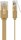 CAT 6 Flach-Patchkabel, U/UTP, hellbraun