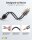 Audio Adapterkabel AUX, 3,5-mm-Klinke zu Stereo-Cinch-Stecker, 1 m