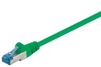 CAT 6A Patchkabel, S/FTP (PiMF), grün