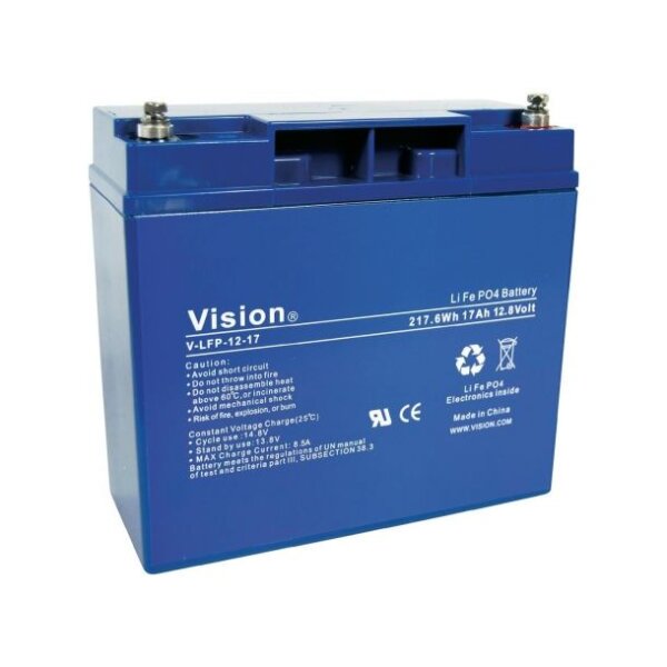 Vision - LFP1217 - 12 Volt 17Ah LiFePo4