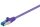 goobay - CAT 6A Patchkabel, S/FTP (PiMF), violett - 5 Meter - Kupferleiter (CU), halogenfreier Kabelmantel (LSZH)