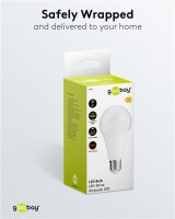 Goobay LED-Birne 15 W – warmweiß, E27, 1800 lm, mattiert