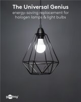Goobay LED-Birne 15 W – warmweiß, E27, 1800 lm, mattiert
