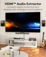 HDMI™-Audio-Extractor 4K @ 30 Hz