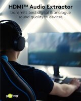 HDMI™-Audio-Extractor 4K @ 30 Hz