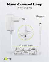 LED-Stand-/Klemm-Lupenleuchte, 6 W, weiß