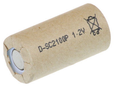 BYD - D-SC2100P - 1,2 Volt 2100mAh Ni-CD - Hochstrom - PP - EOL