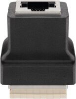 Terminal Block 8-pin > RJ45-Buchse (8P8C)