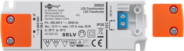 LED-Trafo 12 V/20 W