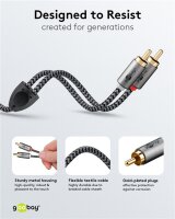 Stereo-Cinchkabel, 3 m