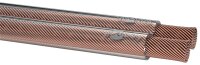Lautsprecherkabel transparent CCA