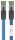 CAT 8.1 Patchkabel, S/FTP (PiMF), blau