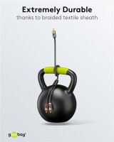 Cinch Y-Kabel, 10 m