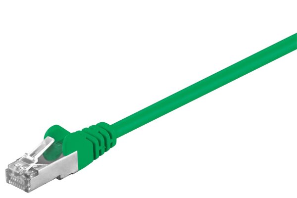 CAT 5e Patchkabel, F/UTP, grün