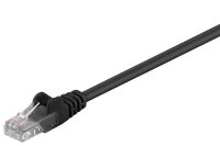CAT 5e Patchkabel, U/UTP, schwarz