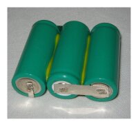 Akkupack für Wolf 7084055 - 3,6 Volt 2150mAh / 7,74Wh Ni-MH zum Selbsteinbau