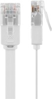 CAT 6 Flach-Patchkabel, U/UTP, weiß