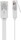 CAT 6 Flach-Patchkabel, U/UTP, weiß