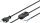 Kabel mit Eurostecker zum Konfektionieren - mit Schalter, 1,5 m, Schwarz