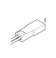JST - SYP-02TV - Buchse 2polig mit Ableiter ca. 10cm