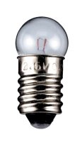 Taschenlampen-Kugel, 0,6 W - Sockel E10, 6 V (DC), 100 mA
