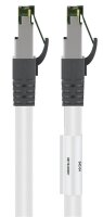 CAT 8.1 Patchkabel, S/FTP (PiMF), weiß