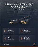 DVI-auf-HDMI™-Adapterkabel