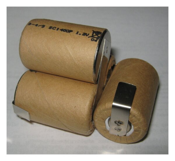 Akkupack für LEIFHEIT - 11920 - 4,8 Volt 2000mAh / 9,60Wh - Ni-MH zum Selbsteinbau