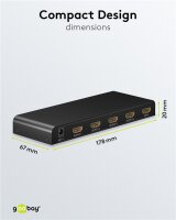 HDMI™-Splitter 1 auf 4 (4K @ 30 Hz)