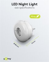 LED-Nachtlicht für die Steckdose