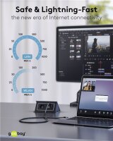 Ethernet-Kabel USB-A 3.0 auf RJ45, 3 m