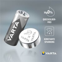 VARTA SR57 / V395 – Silberoxid-Knopfzellenbatterien 1,55 Volt - 10 Stück in Box