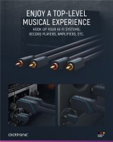 Cinch-Kabel, stereo
