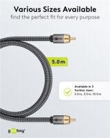 Mono-Cinchkabel, 5 m