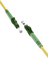 Glasfaserkabel (FTTH), Singlemode (OS2) Yellow, (Simplex), 30 m