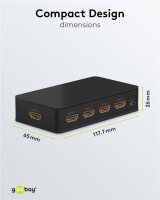 HDMI™-Umschaltbox 4 auf 1 (4K @ 60 Hz)