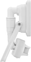 LED-Außenstrahler mit Bewegungsmelder 1700lm 20 W - weiß mit 1700 lm, neutralweißem Licht (4000 K), PIR-Sensor mit ON-/OFF-Funktion und M16-Kabelverschraubung, für den Außeneinsatz geeignet (IP44)
